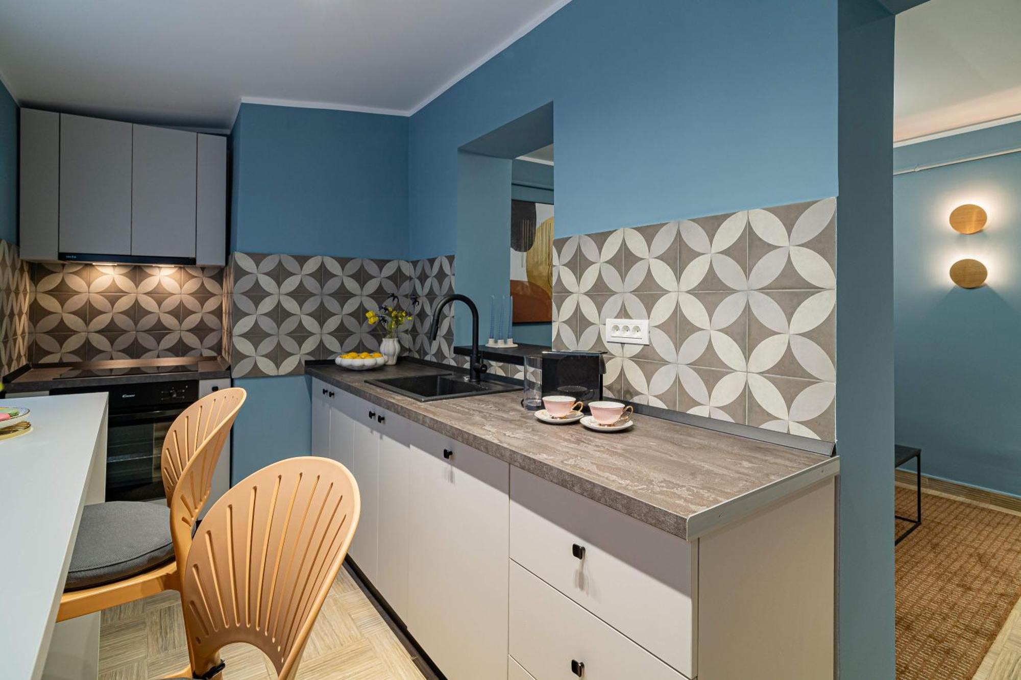 Celestial Azure - Tranquil 1Br In Piata Universitatii Bucureşti Exterior foto