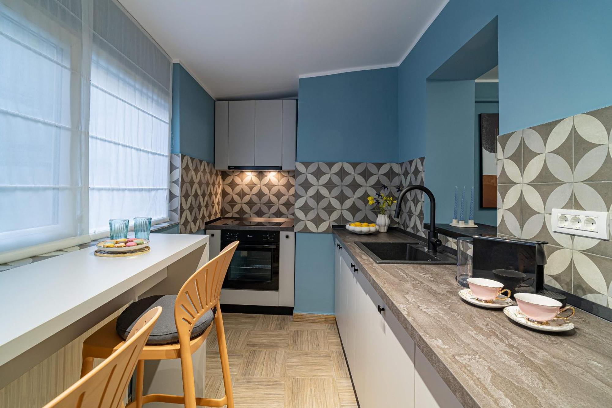 Celestial Azure - Tranquil 1Br In Piata Universitatii Bucureşti Exterior foto