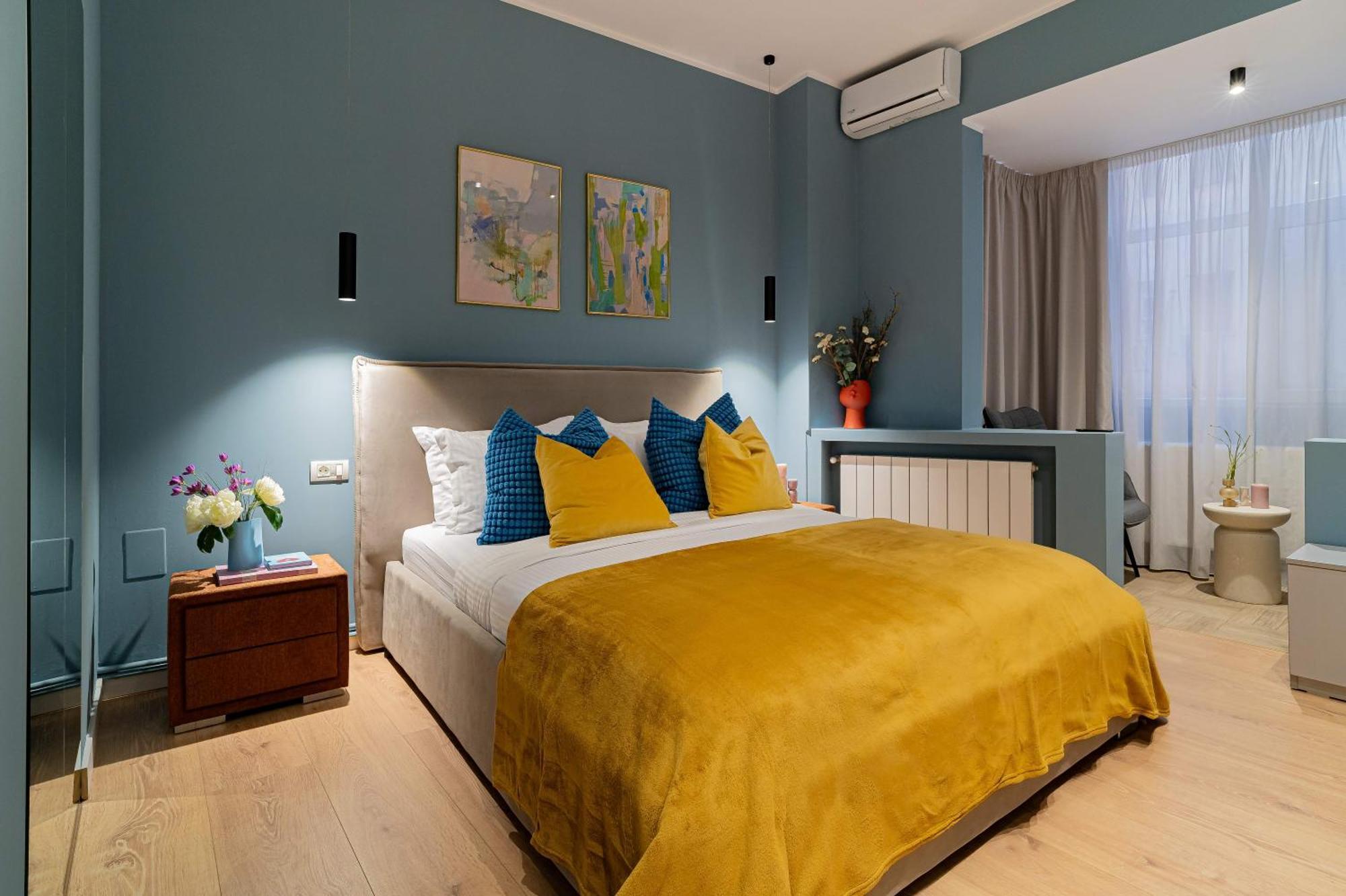 Celestial Azure - Tranquil 1Br In Piata Universitatii Bucureşti Exterior foto